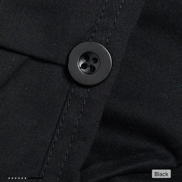 Guizio Utility Cargo Pants black size S excellent condition - Picture 15 of 16